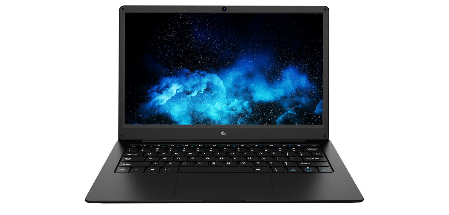 Ematic 13.3" Laptop with Full IPS HD Display, 4GB RAM, 64 GB Storage, AMD & Windows 10, Black (EWT148AB) - image 1 of 8