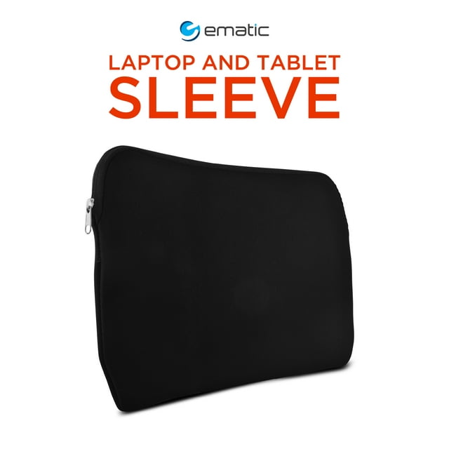Ematic 15" - 15.6" Zippered Laptop Sleeve