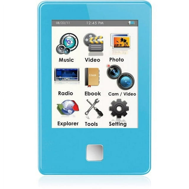 Ematic 4GB MP3 Video Player w/ builtin 3" Touch Screen, 5MP Digital