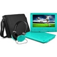 Ematic 9" Portable DVD Player with Matching Headphones and Bag