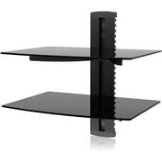 Ematic Adjustable 2 Shelf for DVD Player, Cable Box, with HDMI Cable