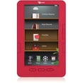 thumbnail image 1 of Ematic EB104R 7" E-Reader, 4GB, Video Playback, Music Playback, FM Radio, Red, 1 of 4