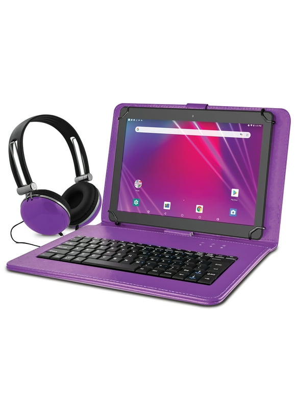 Ematic EGQ239BDPR 10.1 Tablet - Android 8.1 GO - 1.5GHz - 16GB - 1GB RAM - Purple