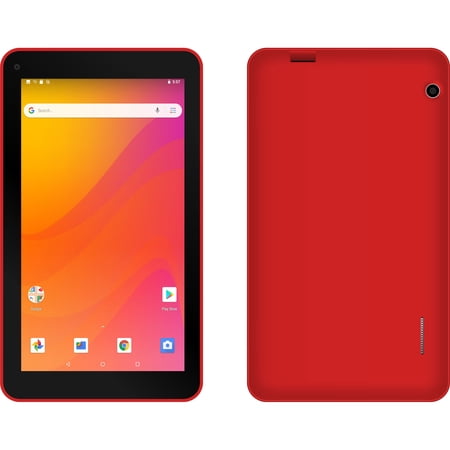 Ematic EGQ378RD 7 Tablet - Android 8.1 Oreo Go Edition - 1.2GHz - 16GB - 1GB RAM - Red