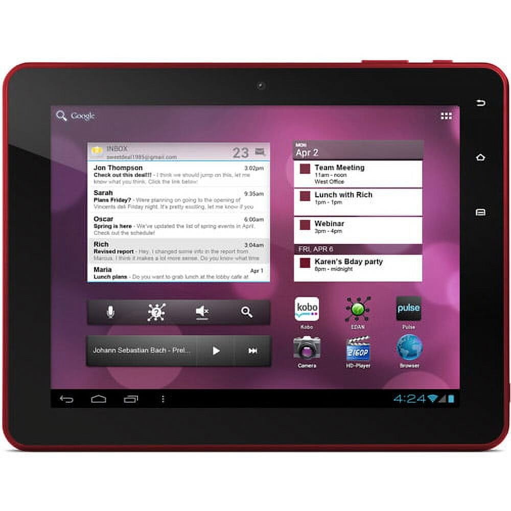 Ematic EXP8 ProTab with WiFi 9.7" Touchscreen Tablet PC Featuring