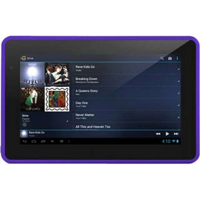 Ematic Genesis Prime Tablet, 7", Single-core (1 Core), 512 MB RAM, 4 GB Storage, Android 4.1 Jelly Bean, Purple - image 1 of 3