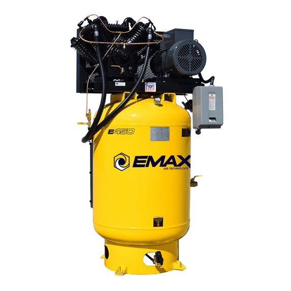 Emax Compressor 10HP 1PH 120 Gal. Vert. Air Compressor