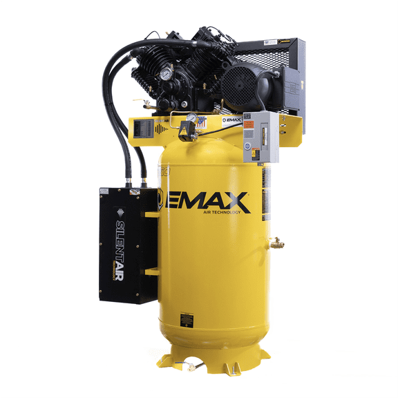 Emax Compressor Compressor 10 HP 2 Stg 1 Ph Vert 80 Gal