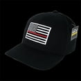 thumbnail image 1 of Emb. Ripstop Cap,Thin Red Line, Black, 1 of 1