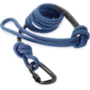 Embark Adventure Pro Leash with Mountain Climbing Rope and Carabiner. Unmatched Strength & Durability, 6ft, Colourful, and Sturdy Nylon Dog leashes for Small, Medium, Large Breed Dogs