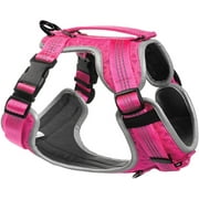 Embark Sports Dog Harness, Dog Harness for Medium Dogs No Pull with Light and Breathable Design - No Pull Dog Harness with Handle for Control. Easy On and Off, Size Adjustable, Non Choke Pink Vest
