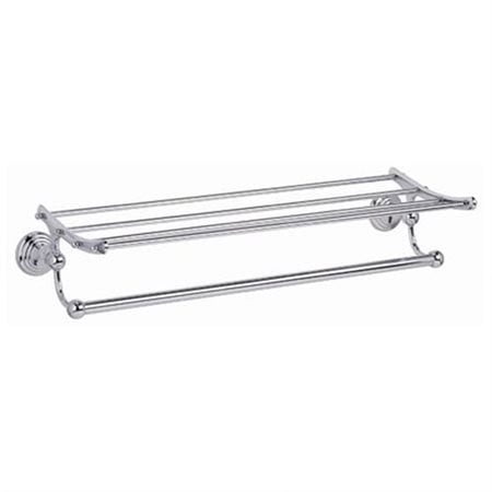 Embassy 24" Wall Mounted Towel Rack, Chocolate Bronze