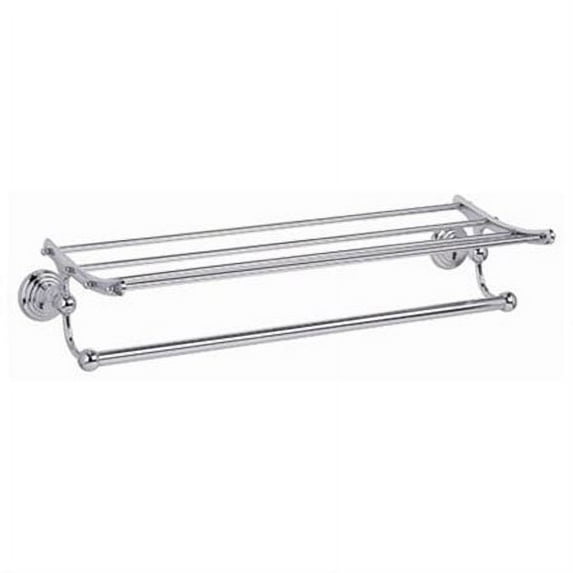 Embassy 24" Wall Mounted Towel Rack, Chocolate Bronze