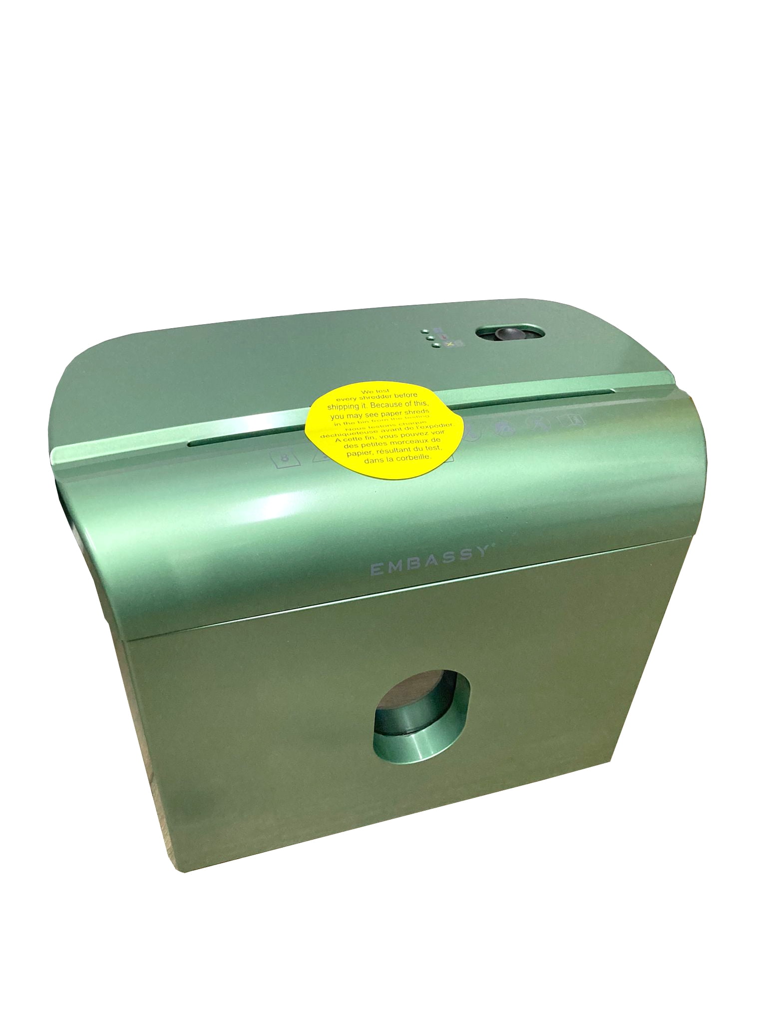 Embassy 8 Sheet Nanocut Shredder GRN