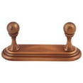 thumbnail image 1 of Embassy Wall Mounted Double Robe Hook, Antique English Matte, 1 of 7