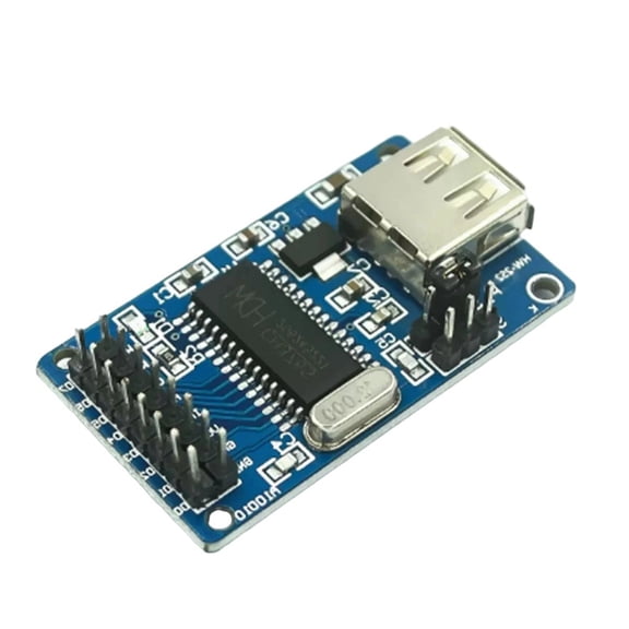 Embedde USB Host Controller CH376 U Disk Read Write Module For Data Storage Applications In Microcontrollers Systems