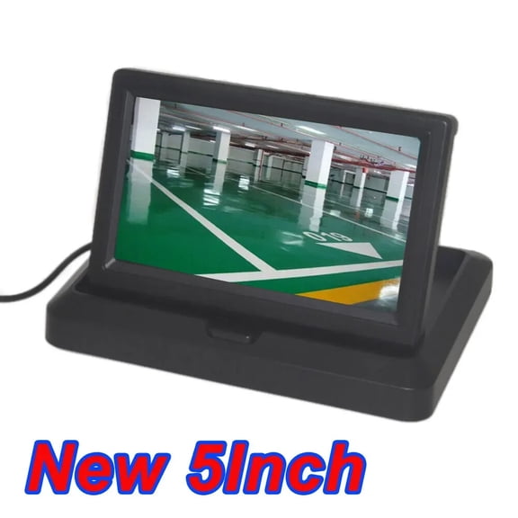 Embedded 5-inch color CCD display with new superimposed digital display