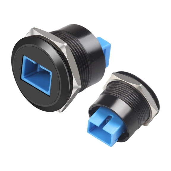 Alloy Type C Embedded LC Female to Female Fiber Opticals Panel Low Signal Attenuation for Wide Compatibility Use