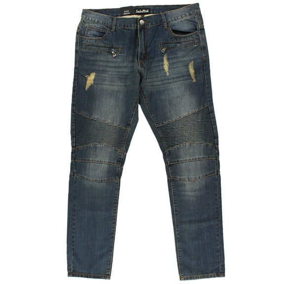 Embellish Elise Biker Pants Mens Jeans Size 30, Color: Blue