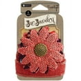 thumbnail image 1 of Embellished Burlap Flower with Tie, Red, 1 of 2