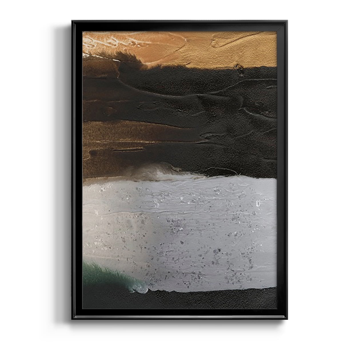 Embellished Coastal Plain I Premium Framed Print - Ready to Hang