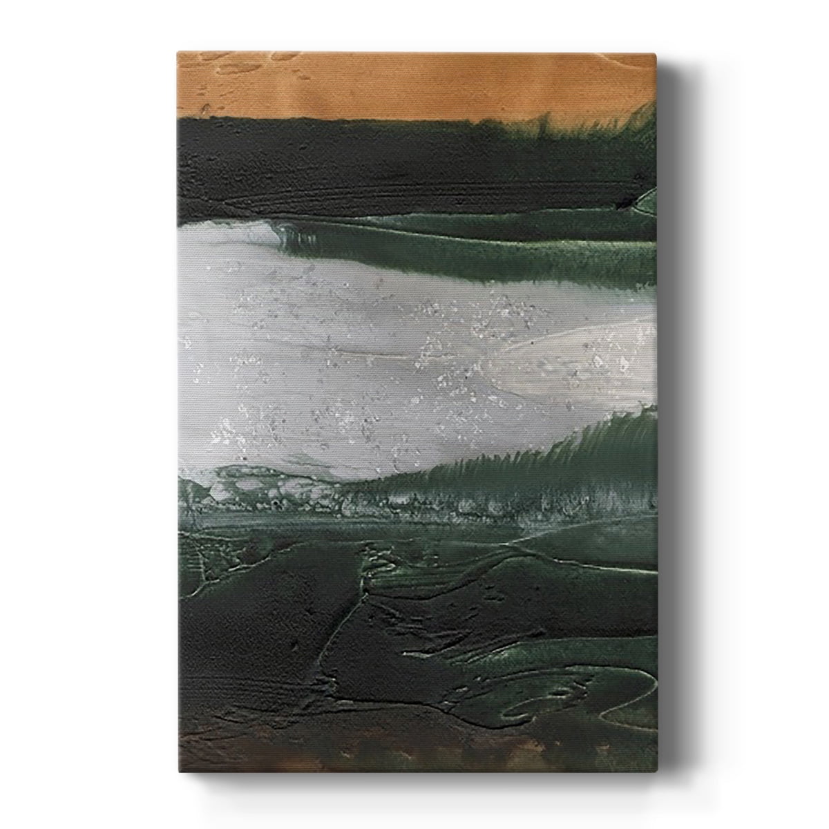 Embellished Coastal Plain II Premium Gallery Wrapped Canvas - Ready to Hang