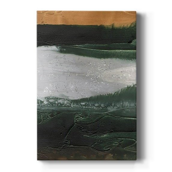 Embellished Coastal Plain II Premium Gallery Wrapped Canvas - Ready to Hang