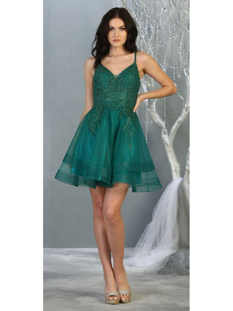 Navy Blue Grade Grad Dresses Amazon Green Short Dress A Line Straps V Neck Homecoming  Dresses