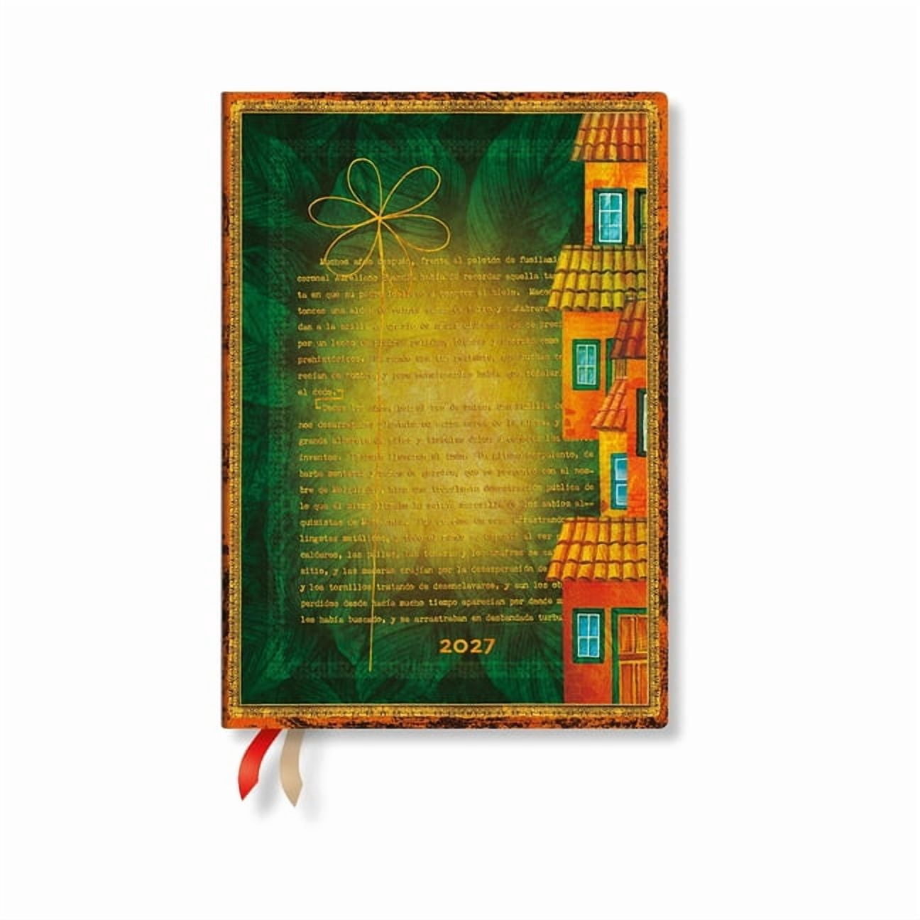 Embellished Manuscripts Collection 2027 Garcia Marquez, One Hundred Years of Solitude MIDI Horizontal Softcover 12-Month Weekly Planner, 176pg, 100gsm by P, (Paperback)