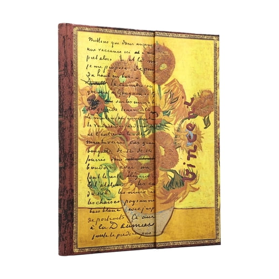 Embellished Manuscripts Collection Van Gogh, Sunflowers Ultra Unlined Hardcover Journal, 144pg, 120gsm, the Van Gogh Museum Collection by Paperblanks (Embe, (Hardcover)
