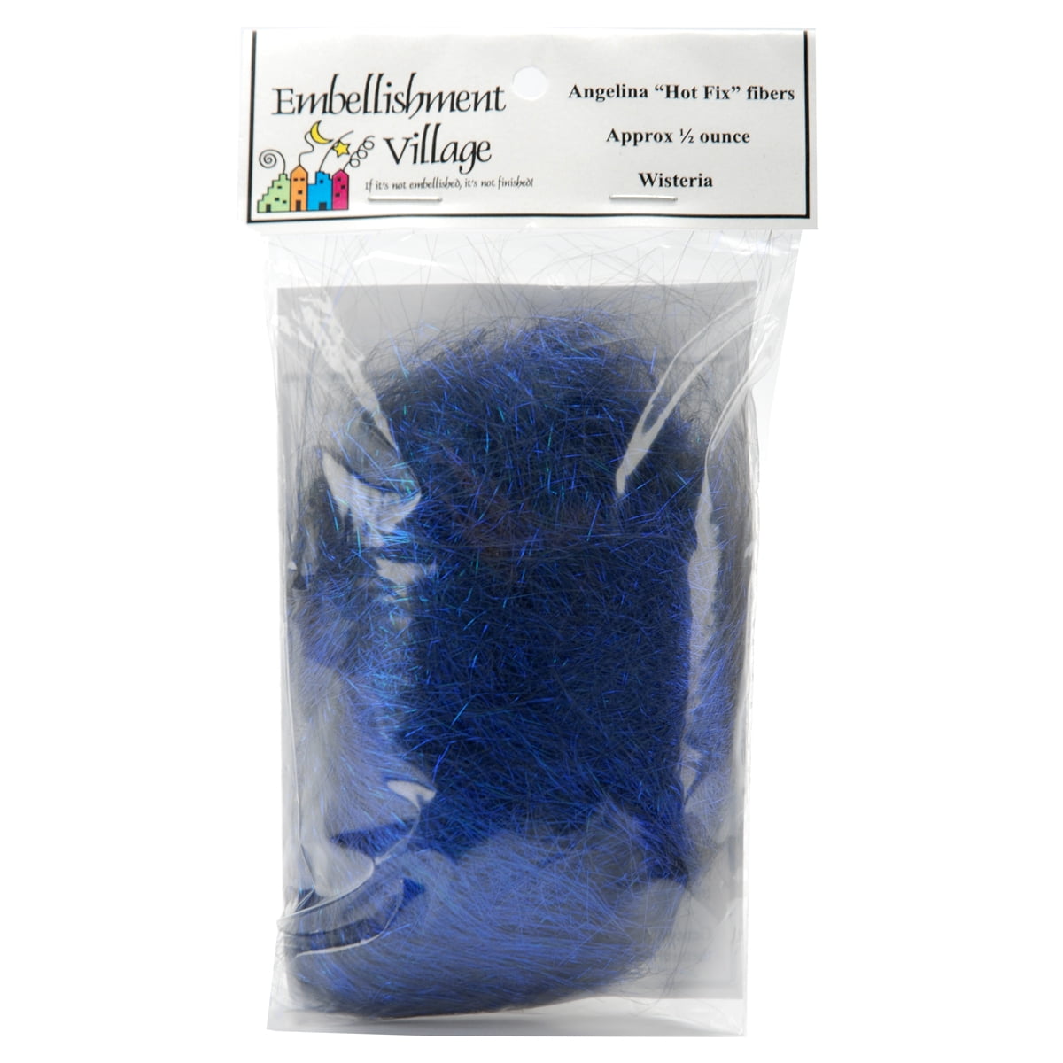 Embellishment Village Angelina Straight Cut Fibers .5oz-Wisteria