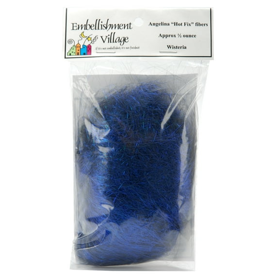 Embellishment Village Angelina Straight Cut Fibers .5oz-Wisteria