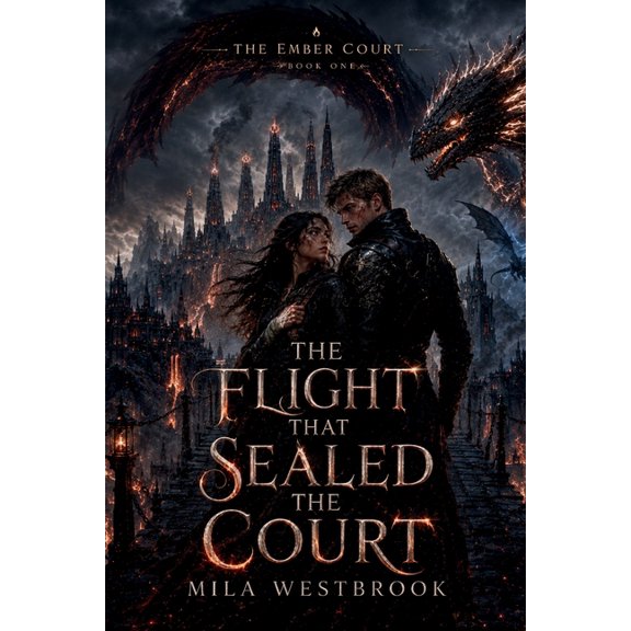 The Ember Court The Flight That Sealed the Court: A High Heat Dragon Rider Romantasy with a Rebel Heroine, Dangerous Commander, Forbidde, Book 1, (Paperback)