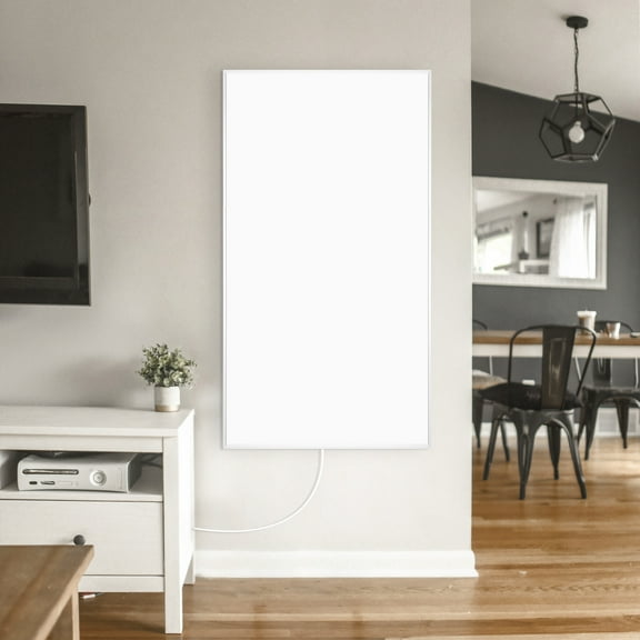 Ember Flex Radiant Panel Heater - White - 700W - 47” x 24” - Dual Connection