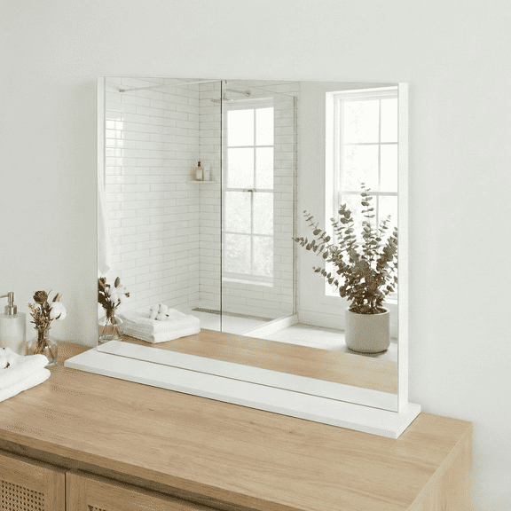Ember Interiors Juno Vanity Mirror with High-Quality Glass and Modern Design