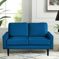 thumbnail image 1 of Ember Interiors Molly Loveseat, Navy Blue, 1 of 8