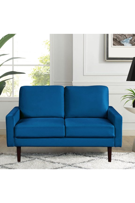 Molly Loveseat, Navy Blue