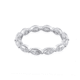 thumbnail image 1 of Ember Jewel Marquise Cut 1.5 Ct Moissanite Ring - 14K White Gold Plated Bezel Set Full Eternity Band for Women - Elegant Prong Set Ring for Birthday or Mother's Day Gifts, 1 of 2