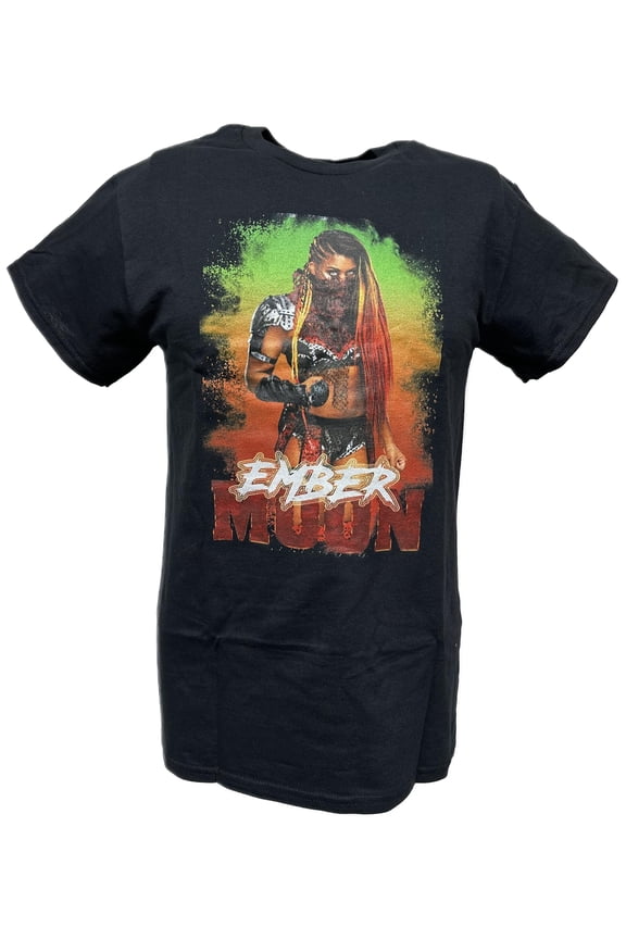 Ember Moon WWE Womens Superstar Black T-shirt
