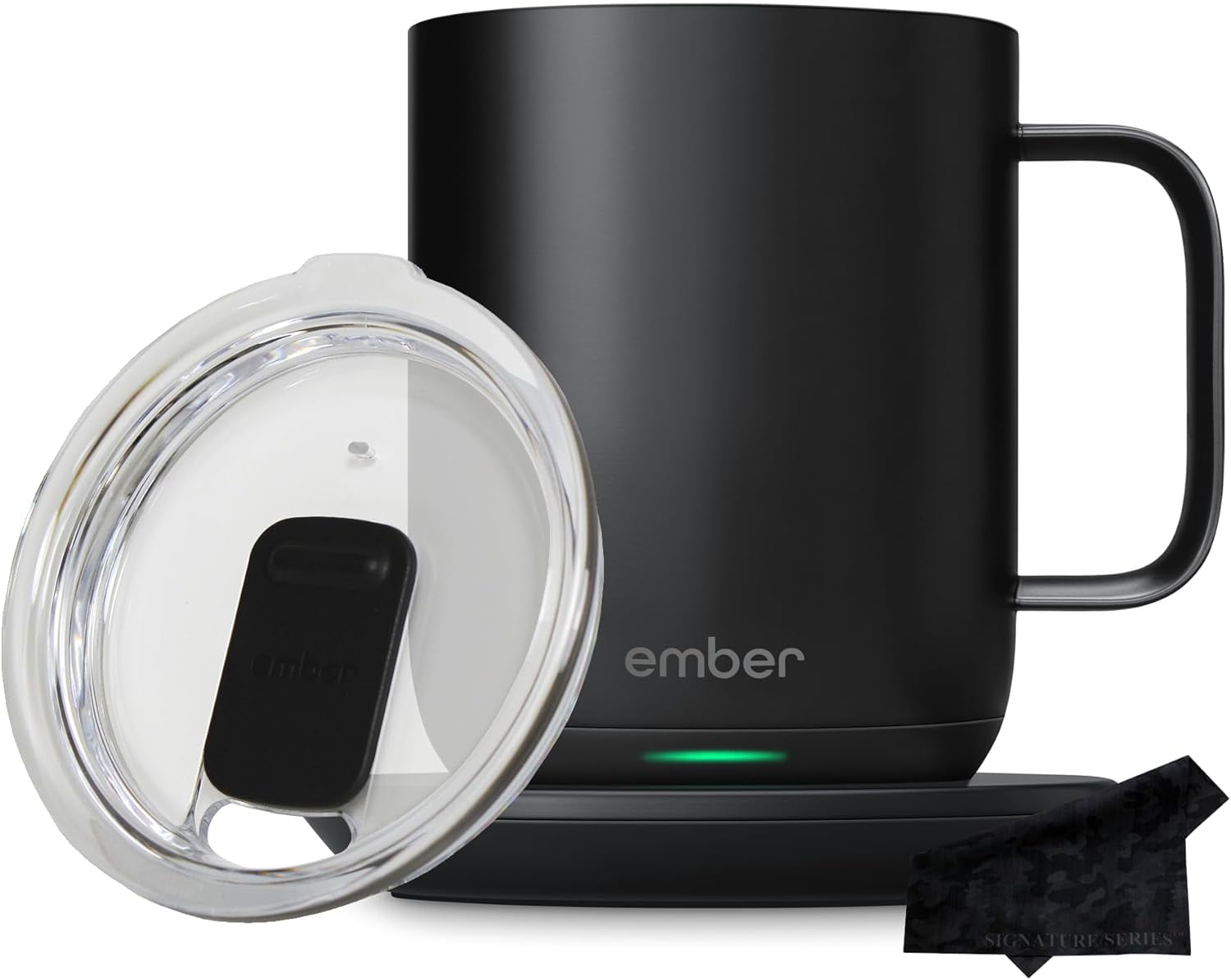 Ember Temperature Control Mug 2, 10 Oz, Black 1.5Hr Battery Life