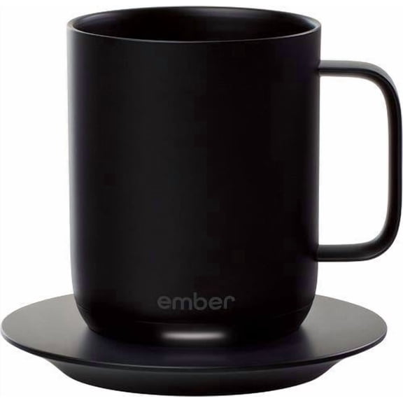 Ember Temperature Control Smart Mug 10 Ounce 1-hr Battery Life White - App Controlled Heated Coffee Mug