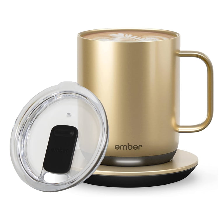 Ember Temperature Control Smart Mug 2, 10 oz, Grey, 80 min Battery
