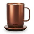 thumbnail image 1 of Ember Temperature Control Smart Mug 2, 14 oz, Copper, Up To 1.5-hr Battery Life - App Controlled Heated Coffee/Tea Mug - Improved Design, 1 of 11