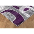thumbnail image 1 of Emberly Geometric Rug, Purple - 5 x 7 ft., 1 of 1
