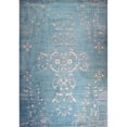 thumbnail image 1 of Emblem 02 2X3 Blue Knotted Wool Area Rug Allover, 1 of 3