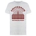 thumbnail image 1 of Emblem Amsterdam Netherlands  T-Shirt Men -Image by Shutterstock, Male x-Large, 1 of 4