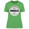 thumbnail image 1 of Emblem Made In Morocco T-Shirt Women -Image by Shutterstock, Female XX-Large, 1 of 2