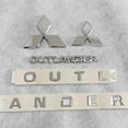 thumbnail image 1 of Emblem for Mitsubishi Outlander 2024 2025,Front Grille Rear Tailgate Trunk Badge Replacement Letters Sticker Logo Decal ABS 3D Raised Front Bonnet Car Body Strong 3M Adhesive Car Exterior Decor, 1 of 2