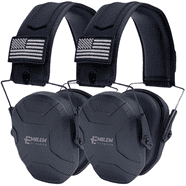 Pro Ears Electronic Hearing Protection Pro 300, NRR 26, Black Behind ...