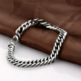 thumbnail image 1 of Emblem - Theme based Men's link Stainless Steel Bracelet, 1 of 11